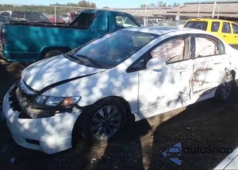2010 Honda Civic Sdn Ex z USA, uszkodzony, nr VIN 19XFA1F8XAE050844
